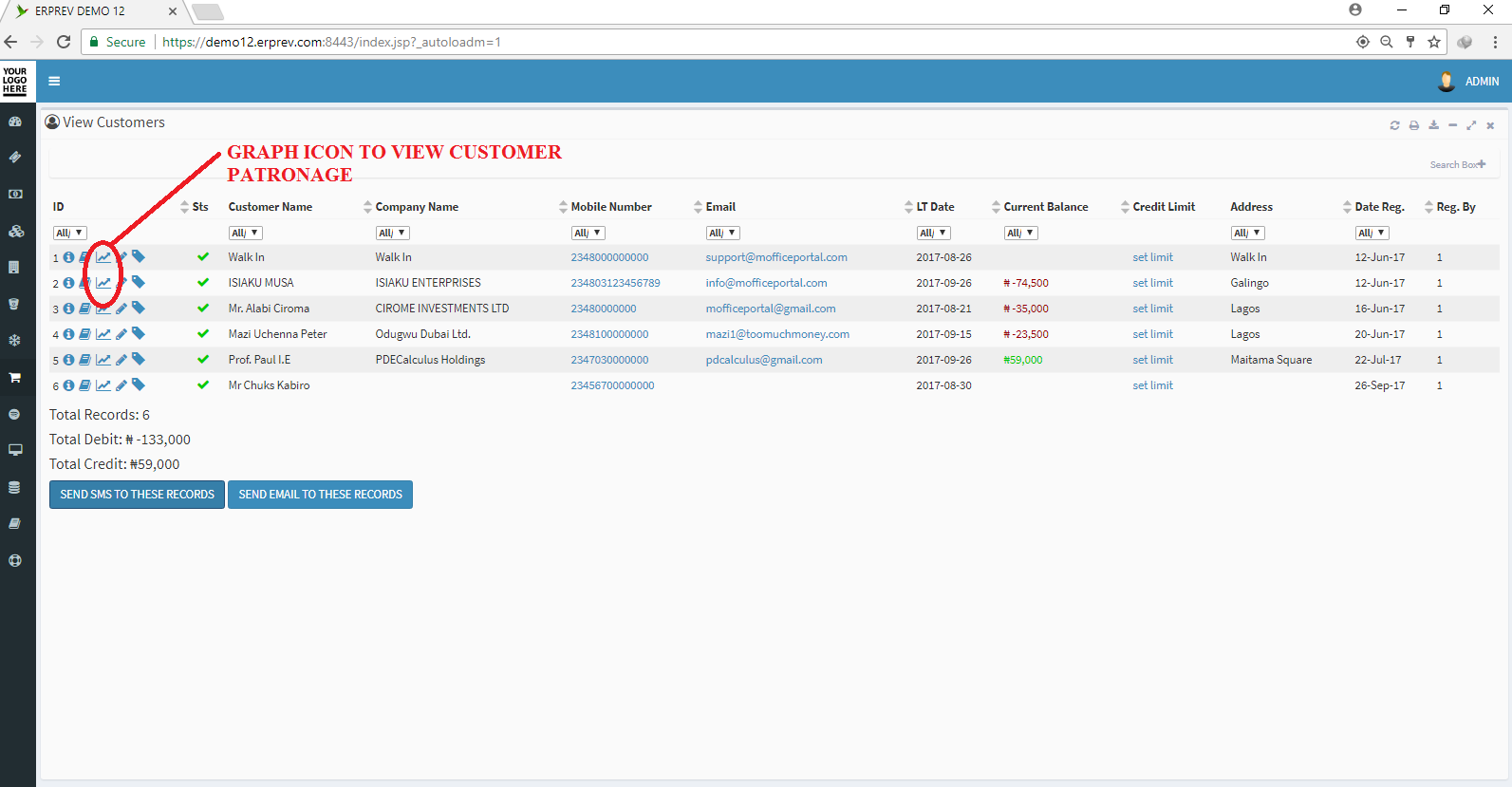 HOW TO VIEW CUSTOMER OR CLIENT INFORMATION