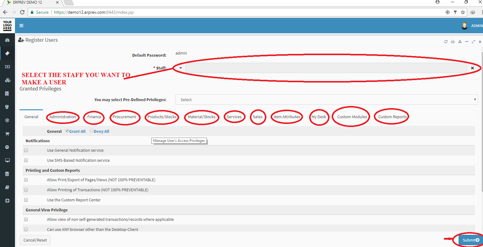 How to Register System User 2