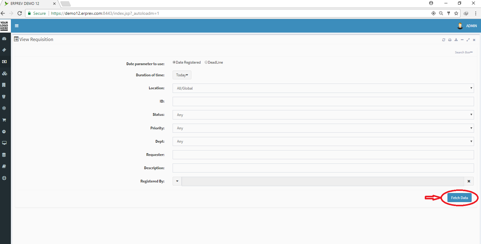 View Requsition Details2